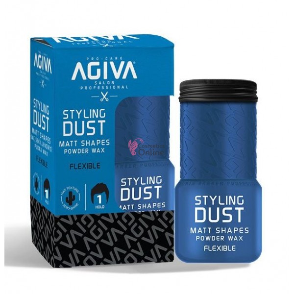 Pudra de volum pentru par, fixare flexibila si aspect mat, Agiva Hair Styling Powder Wax 01 20 g